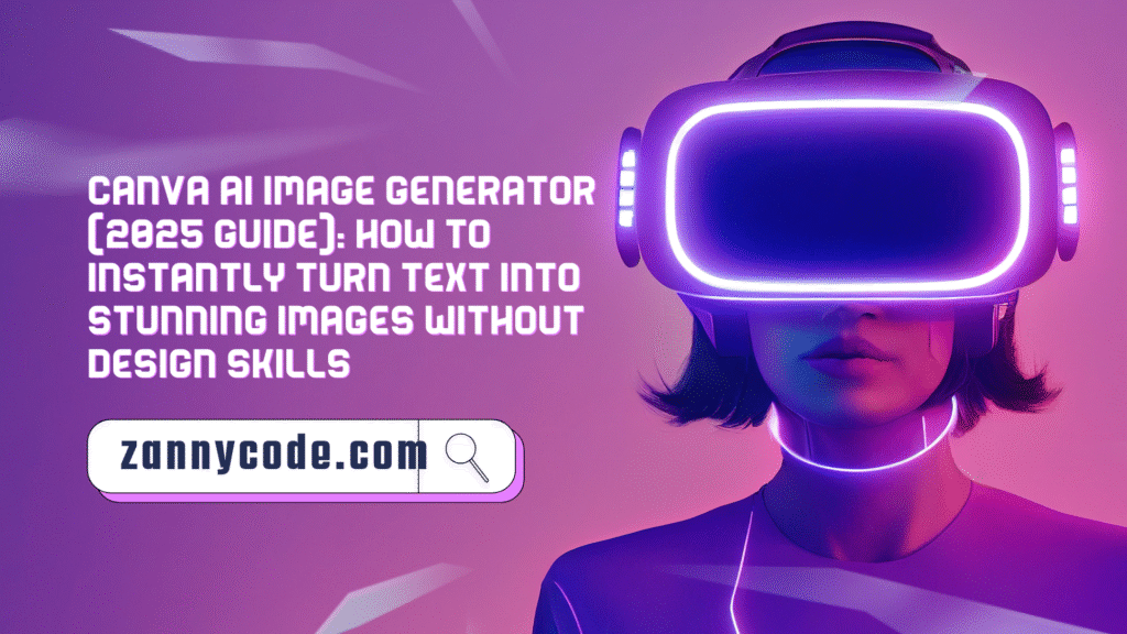 Canva AI Image Generator (2025 Guide) How to Instantly Turn Text into Stunning Images Without Design Skills