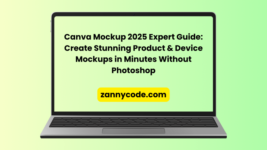 Canva Mockup 2025 Expert Guide Create Stunning Product & Device Mockups in Minutes Without Photoshop